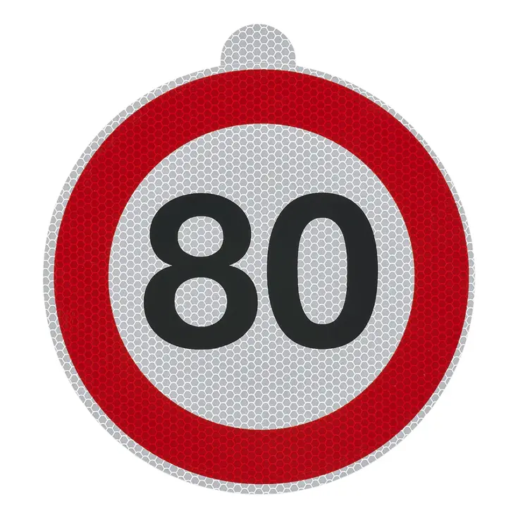 Snelheidssticker 80 - ANWB