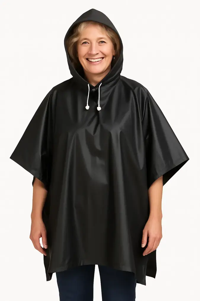 Shobaly Premium Regen poncho Regenjas Stretch