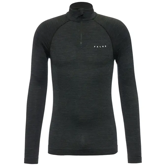 FALKE - O-hals Longsleeve Thermo - Heren