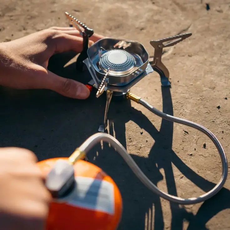 Compacte Gasbrander voor Gasblikjes
