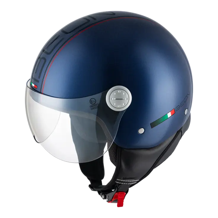 Design Scooterhelm met vizier