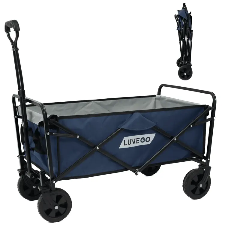 Luvego – Opvouwbare Bolderkar – 80 kg