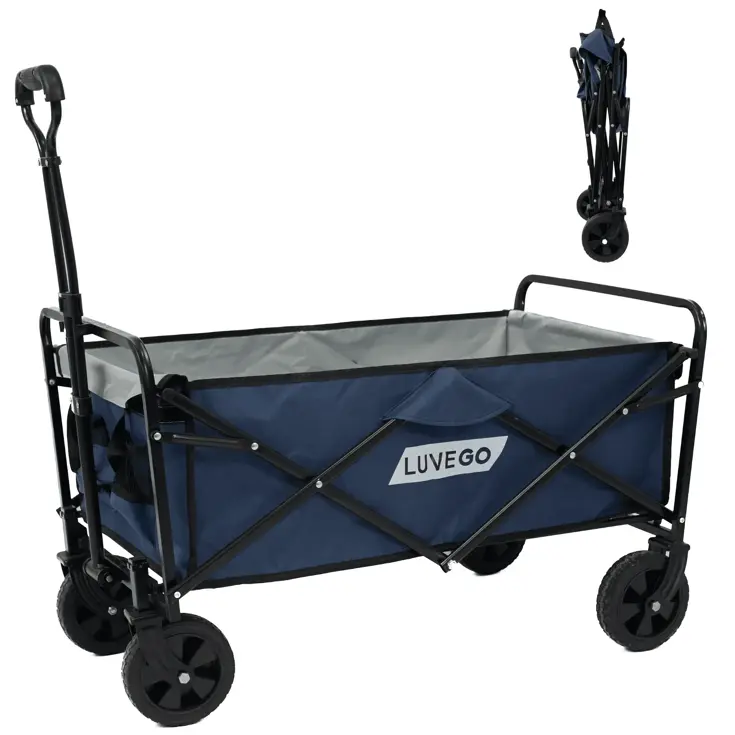Luvego – Opvouwbare Bolderkar – 80 kg