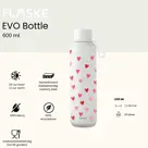 FLASKE 600ML  RVS Drinkfles