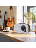 FM radio Werkt op AA-Baterijen Retro design