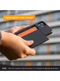 R2B iPhone 14Pro Hoesje met pasjeshouder
