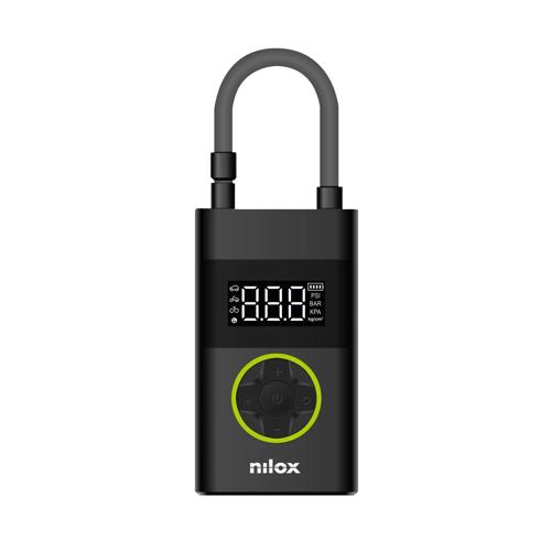 Nilox mini compressor pomp multifunctioneel