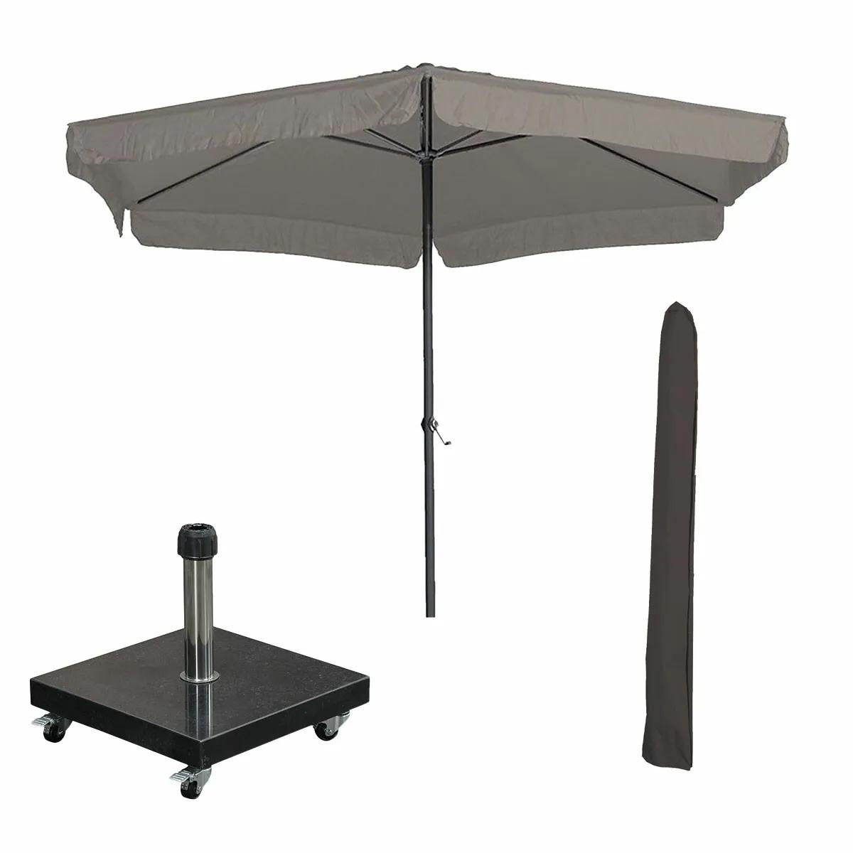 Garden Impressions Delta Ø300 cm Stokparasol   Taupe