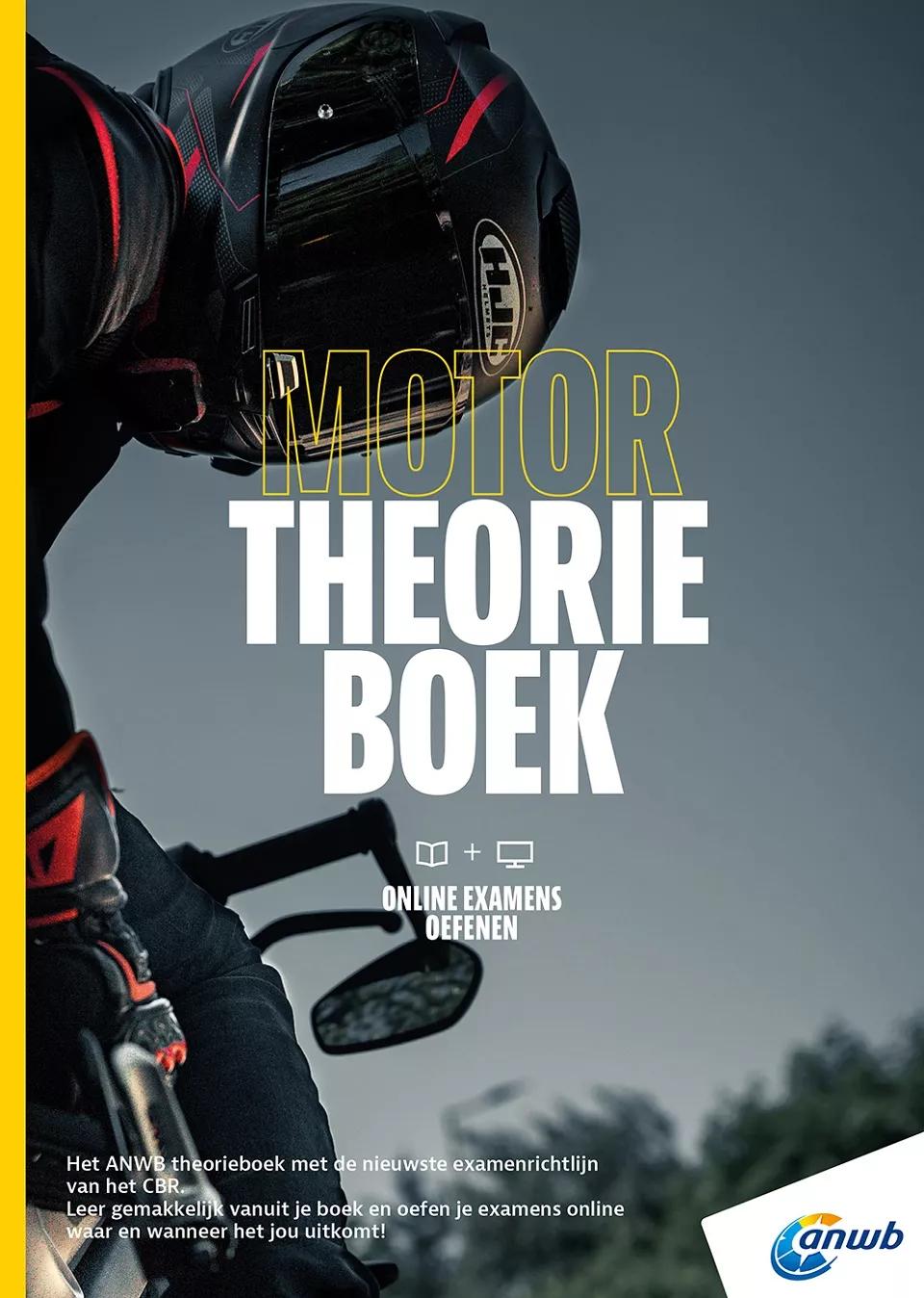 ANWB  theorieboek + Online rijbewijs A  Motor main product image