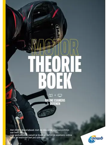 ANWB theorieboek + Online rijbewijs A - Motor