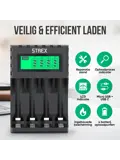 Batterijoplader USB - 4x AA/AAA