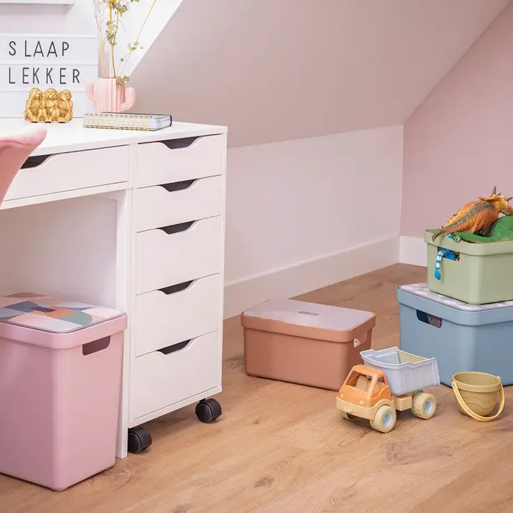 Sigma home - Opbergbox - 25L - 4-delig