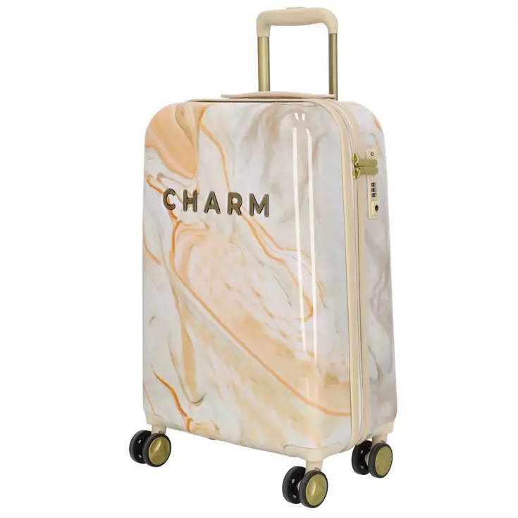 Charm London -  Marble - Handbagagekoffer