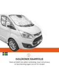 Campout Raamisolatie Ford Transit Custom 2013