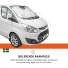 Campout Raamisolatie Ford Transit Custom 2013