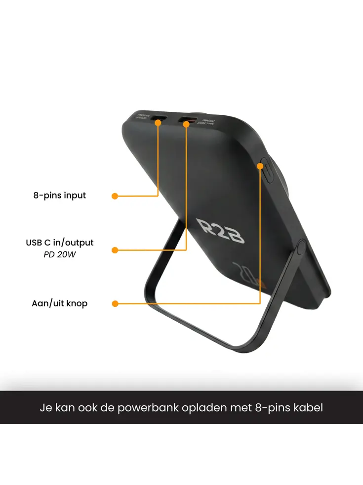 MagSafe Powerbank 10000 mAh - Draadloos