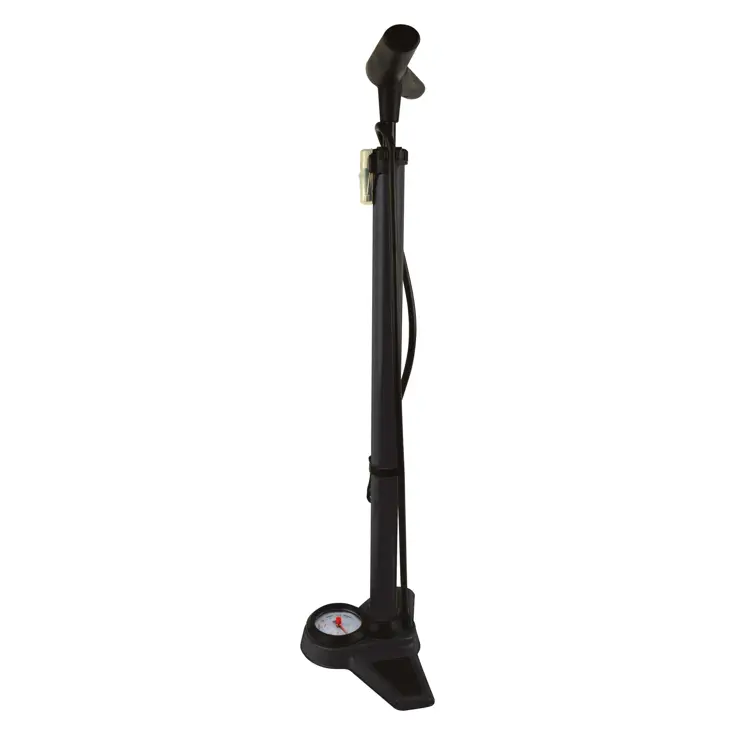Vloerpomp met Manometer en Verloopnippels 200 PSI