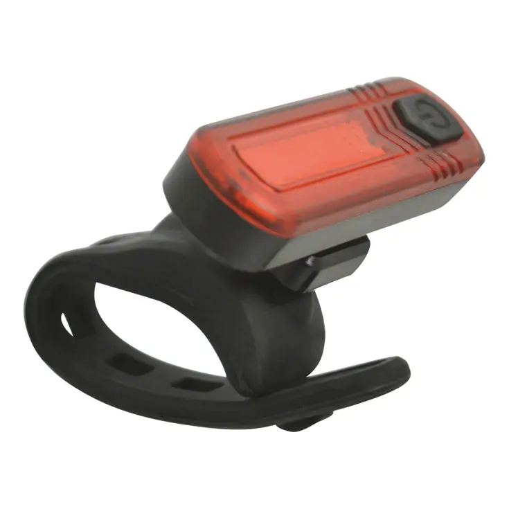 Oplaadbaar USB achterlicht met 10 COB LED lampjes