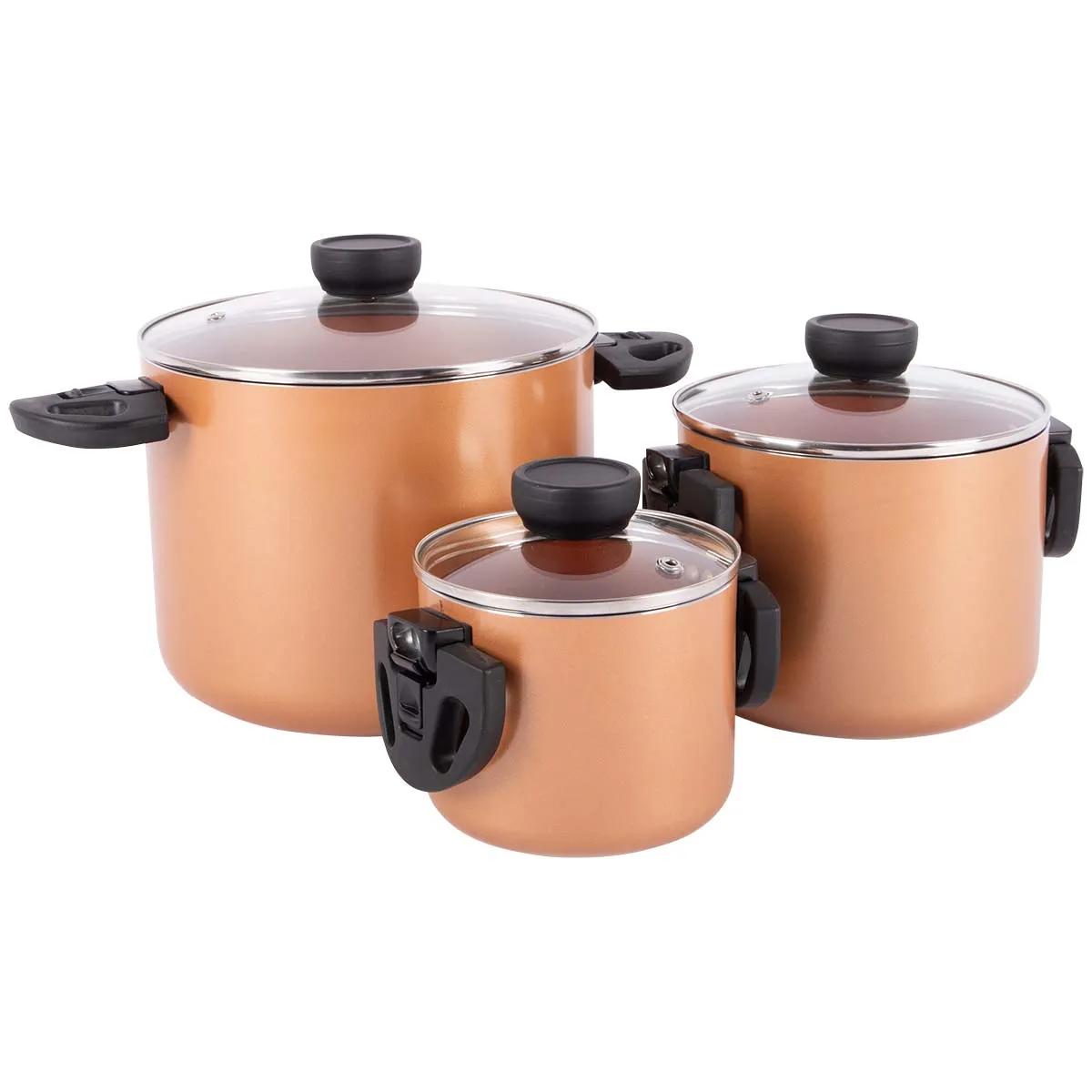 Bo-camp  Pannenset Slauson 3-Delig  Bronzen main product image