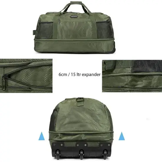 Opvouwbare Reistas met Expander 80-95 ltr