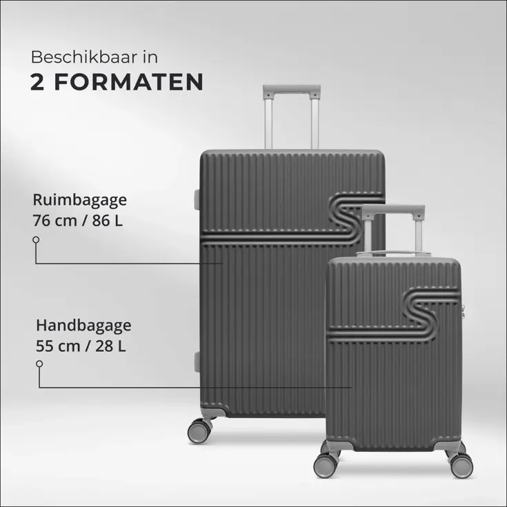 Grote Reiskoffer 76cm - 86L