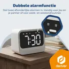 Denver EC54W Klokradio met Bluetooth