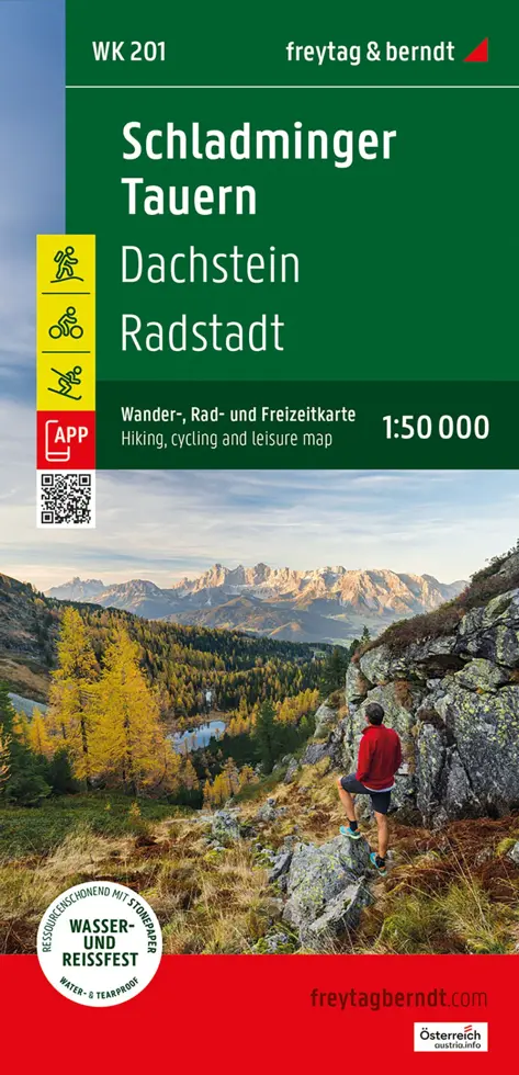 Wandelkaart WK201 Schladminger Tauern