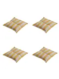 Amora - Kuipstoelkussen Hoge rug - Set van 4