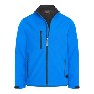 Heren Softshell Zip Jacket Cappuccino Italia