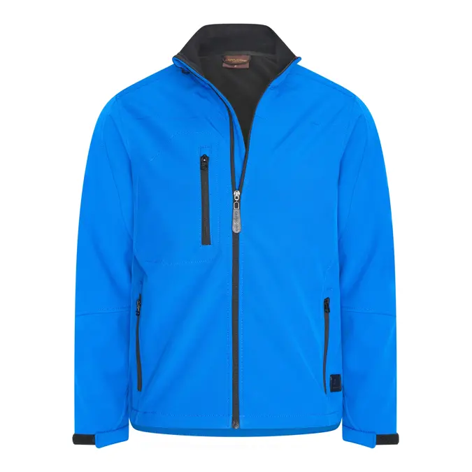 Heren Softshell Zip Jacket Cappuccino Italia
