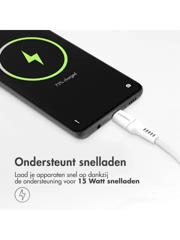 Lightning naar USB kabel 0,25 meter