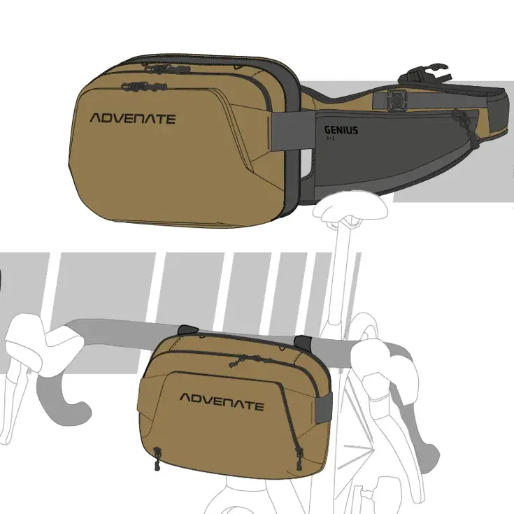 Heuptas/fietstas in 1 Genius