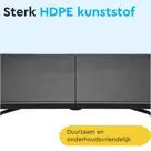 BRASQ Inklapbare Vouwtafel - 180x70x74cm