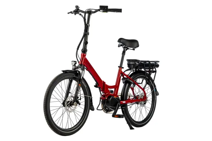 Lacros Scamper S600XL rood opvouwbare e-bike