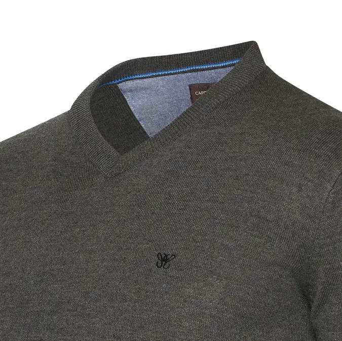 Heren Salerno Pullover Cappuccino Italia