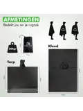 Regenponcho voor Fiets en Wandelen - Waterdicht