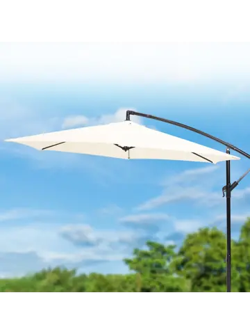 Zweefparasol - 300CM - Incl. Kruisvoet