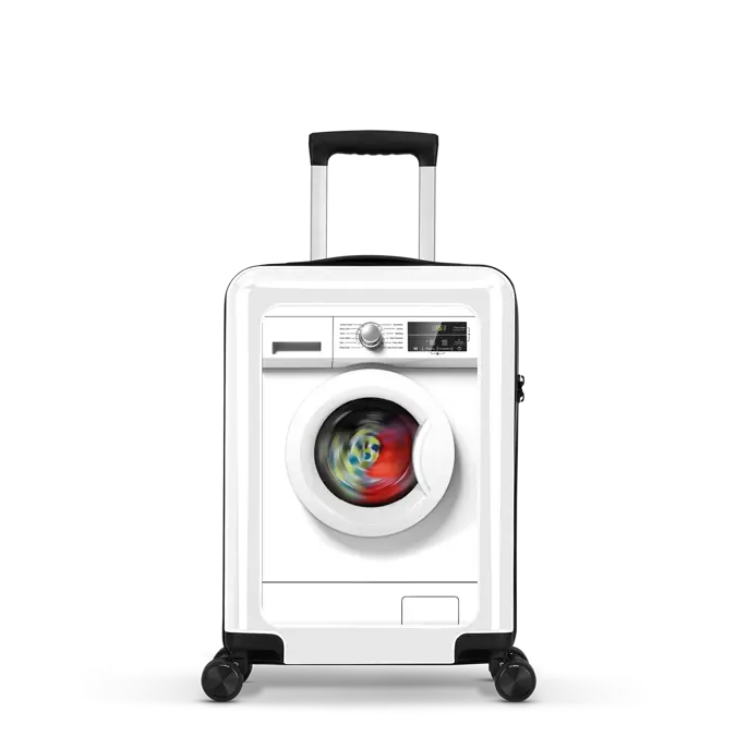 Washing Machine - Handbagage Koffer - 54cm