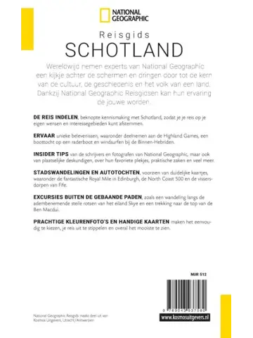 National Geographic Reisgids Schotland