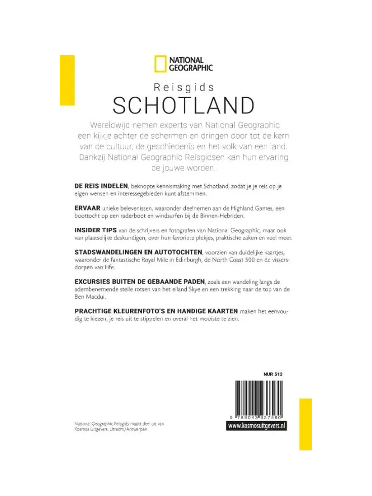 National Geographic Reisgids Schotland