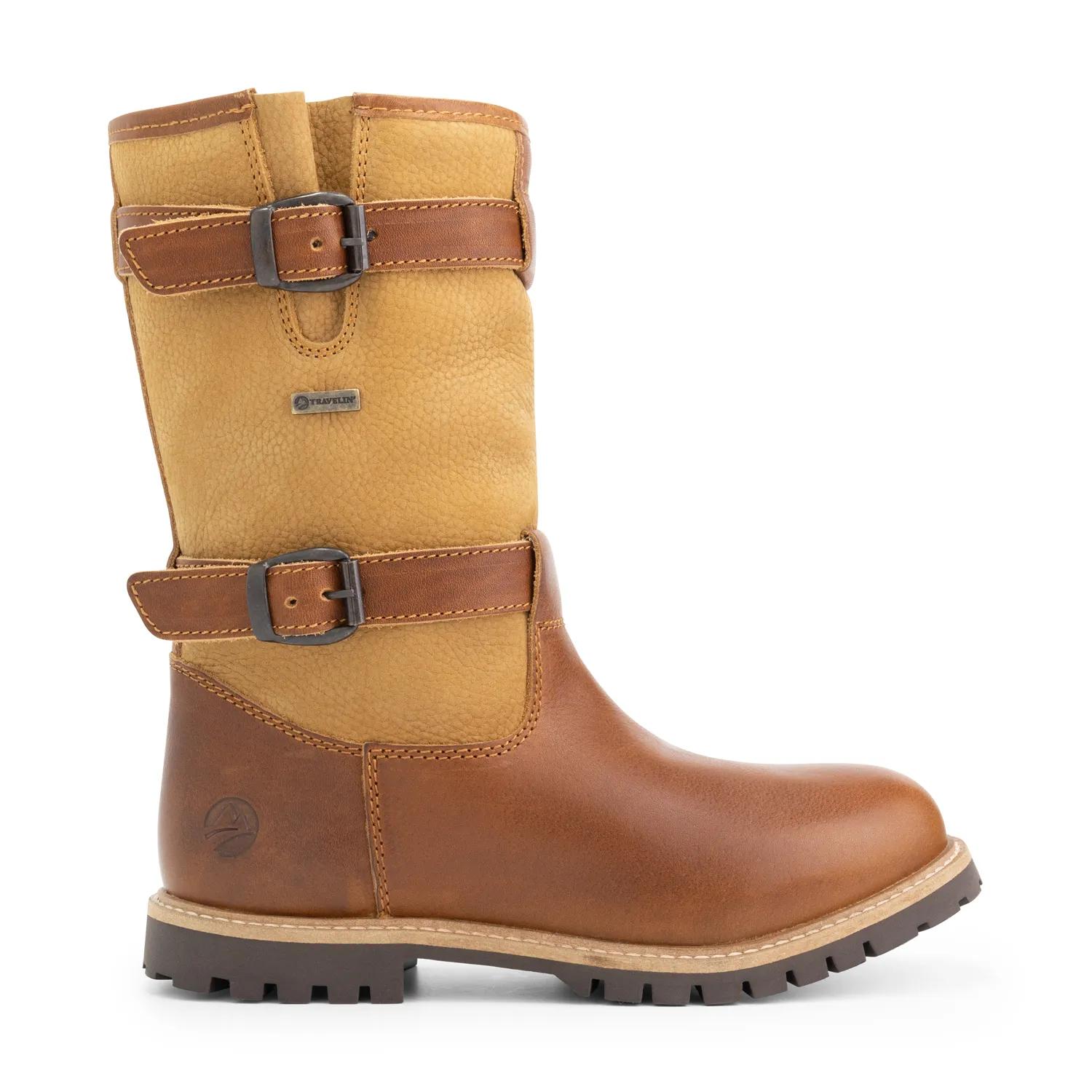 Travelin' Sweden dames  Pull-on boots  Cognac main product image