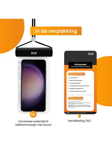 Waterdicht Telefoonhoesje met Koord