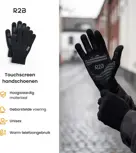 R2B Touchscreen Handschoenen - Maat M