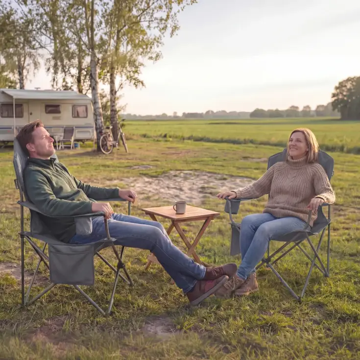 Campingstoelen - Opvouwbaar - 2-Pack - 160KG