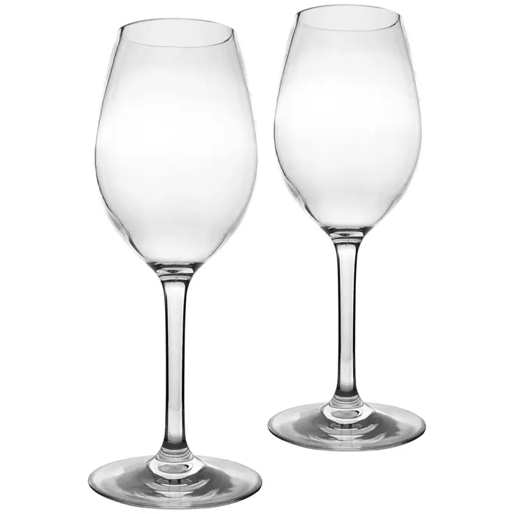 Bo-Camp Witte wijnglas 330 ml 2 Stuks