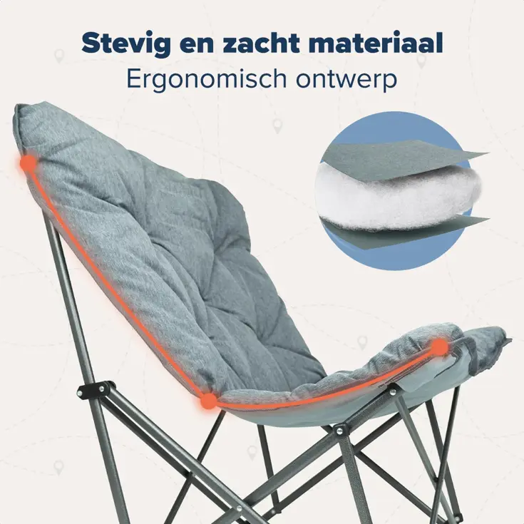 TRVLMORE Campingstoel