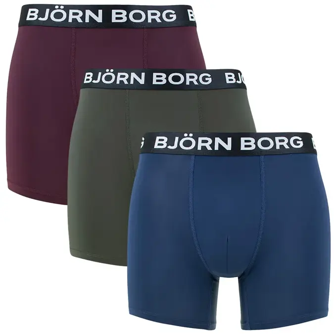 3-Pack Performance Boxers Heren - Björn Borg