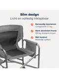 Campingstoel opvouwbaar - 120kg - vouwstoel