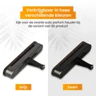 Autoparfum met houder incl. 2 Geurstaafjes