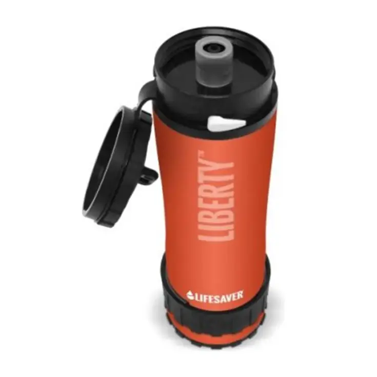 Lifesaver Liberty 2000 Waterfilter fles oranje